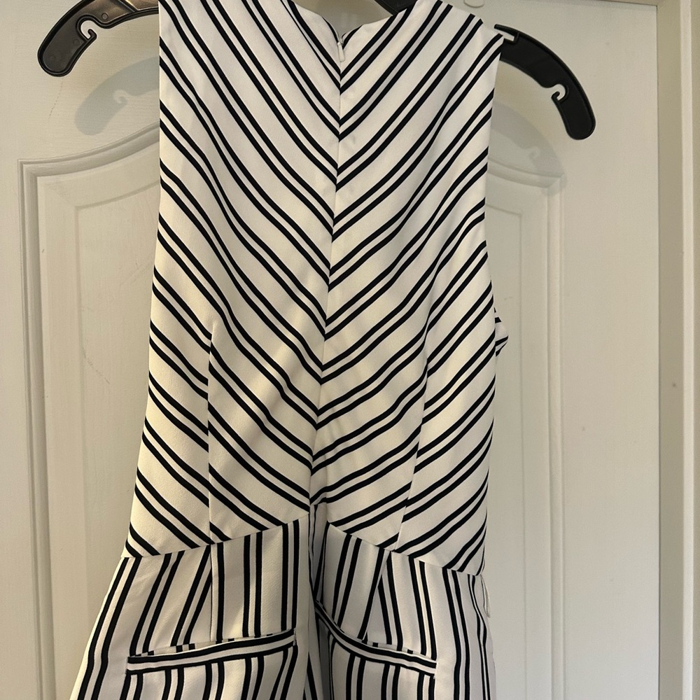 Banana Republic Striped Sleeveless cropped jumpsuit - Picture 7 of 9